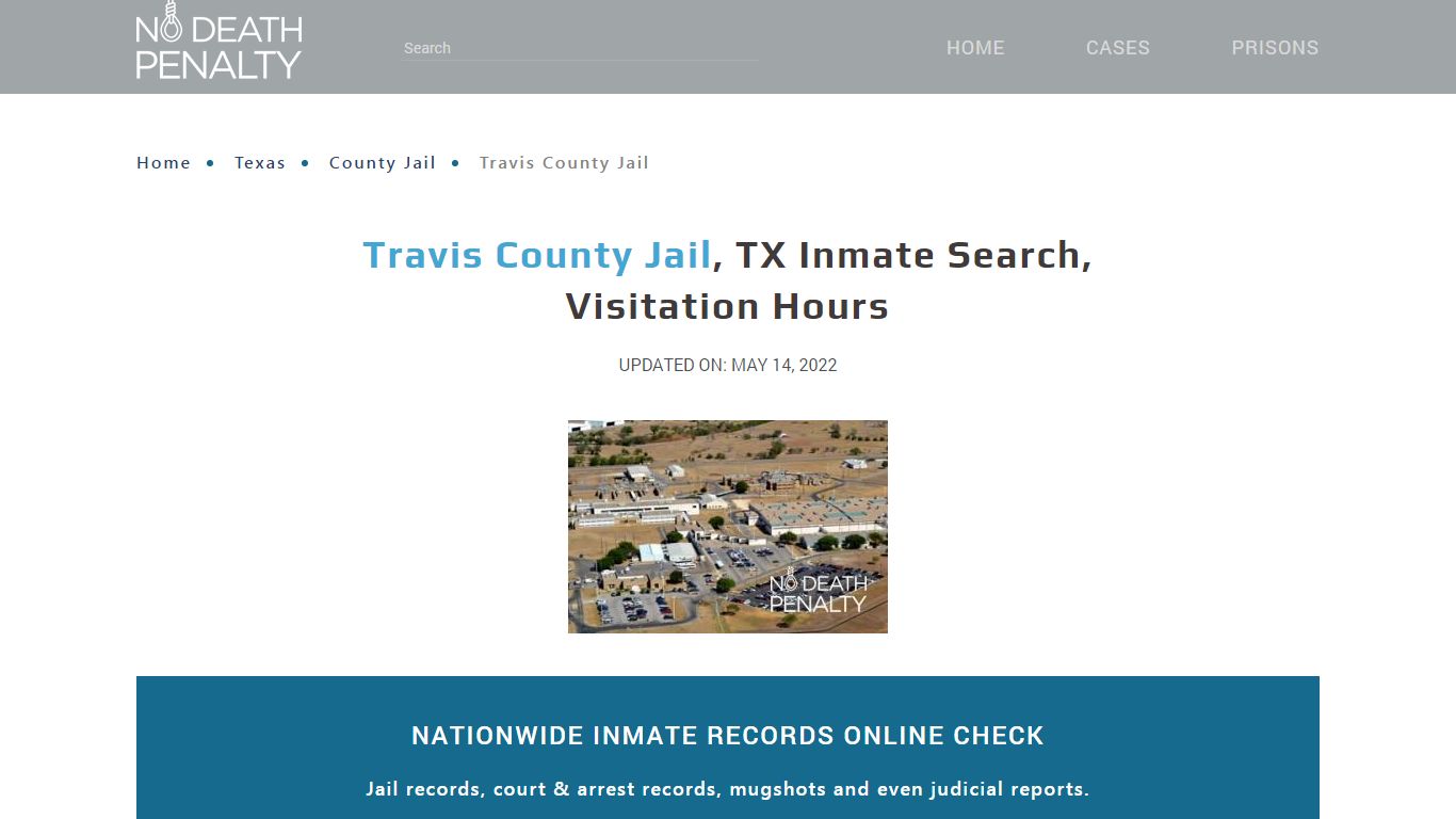 Travis County Jail, TX Inmate Search, Visitation Hours